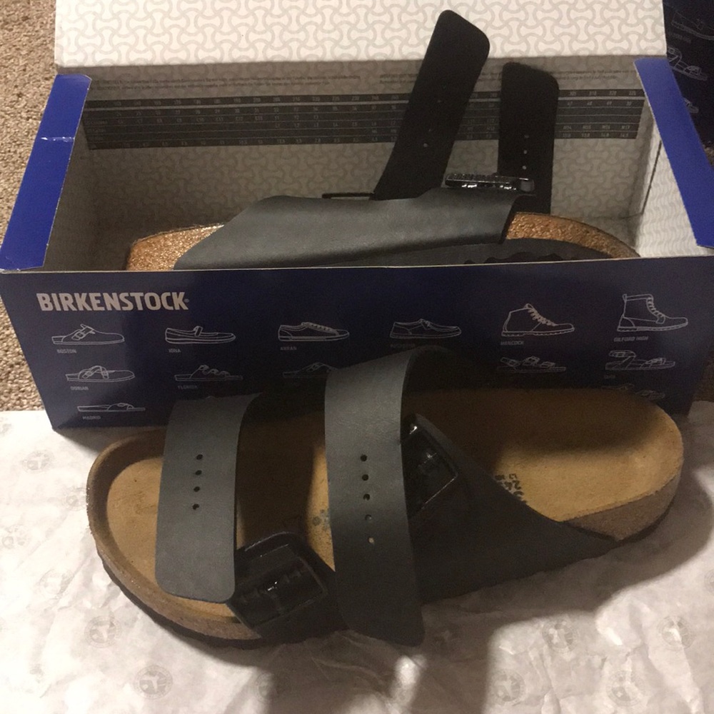 NWT size 38 Arizona birkenstock